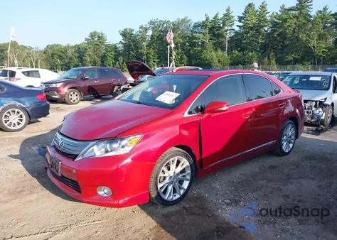 2010 Lexus Hs 250H Premium z USA, uszkodzony, nr VIN JTHBB1BA9A2019780